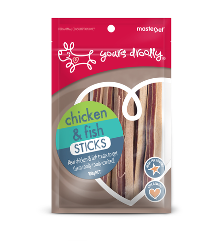 Yours Droolly Chicken & Fish Sticks 100g