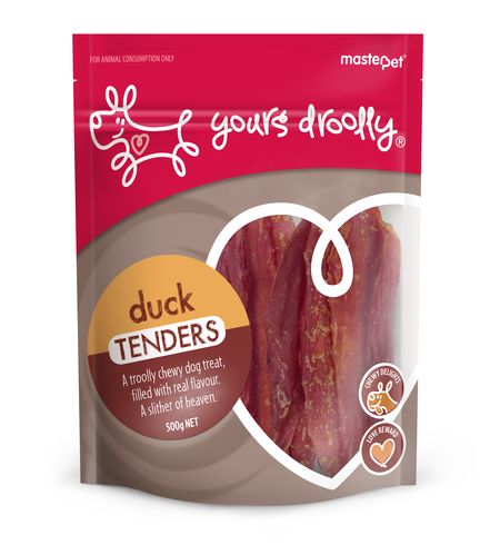 Yours Droolly Duck Tenders 450g