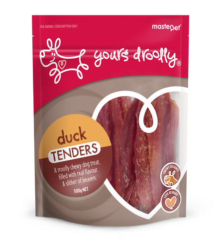 Yours Droolly Duck Tenders 450g