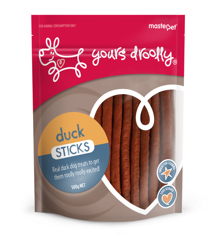 Yours Droolly Duck Sticks 500g