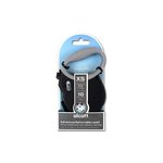 Adventure Retractable Lead X Small  Black 3m-dog-The Pet Centre