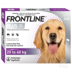 Frontline Dog 20 - 40kg - 3 pack-flea-and-worm-The Pet Centre