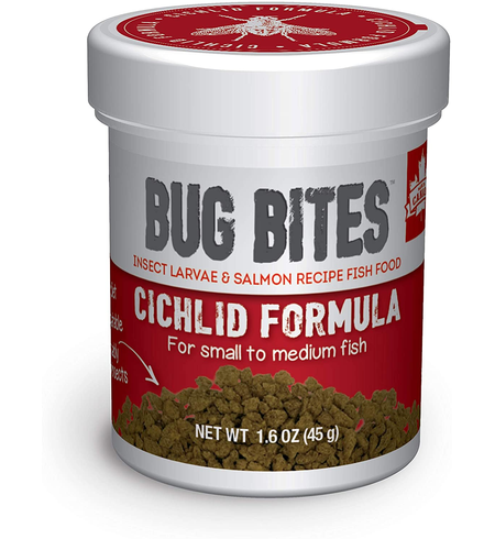 Fluval Bug Bites Cichlid Formula 45g