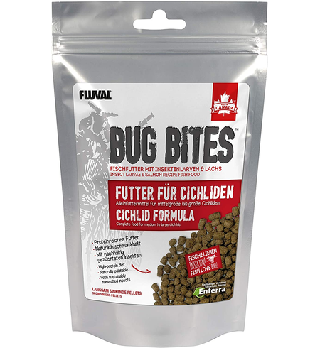 Nutrafin Bug Bites Cichlids Formula 100g