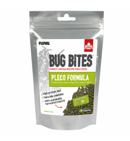 Fluval Bug Bites Pleco Formula 130g