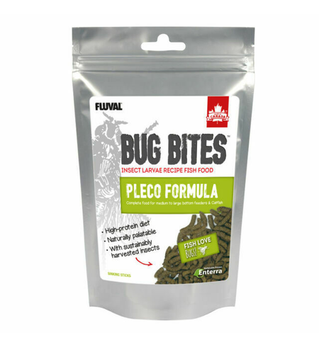 Fluval Bug Bites Pleco Formula 130g