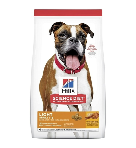 Hills Science Diet Dog Adult Light 12kg