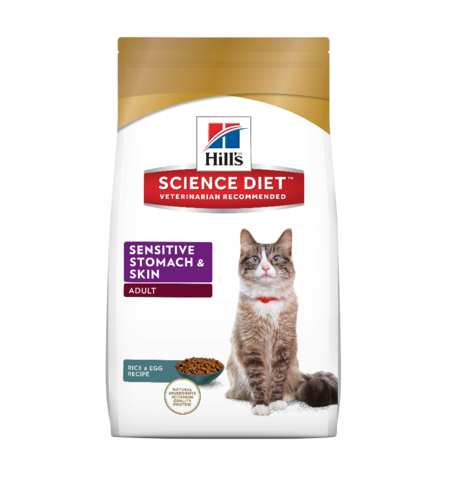 Hills Science Diet Cat Adult Sensitive Stomach & Skin 1.58kg