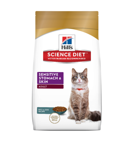 Hills Science Diet Cat Adult Sensitive Stomach & Skin 3.17kg