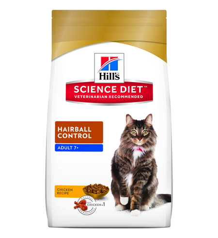 Hills Science Diet Cat Senior 7+ Hairball 2kg