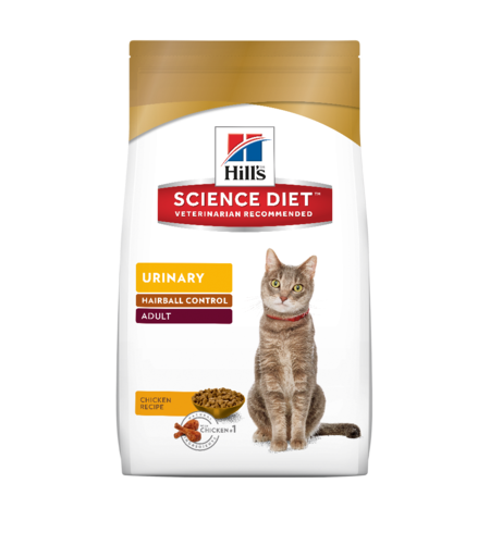 Hills Science Diet Cat Adult Urinary Hairball 1.58kg