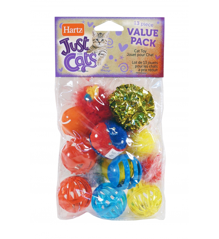 Hartz Value Cat Toys 13pk