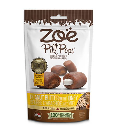 Zoe Pill Pops Peanut Butter with Honey 100g