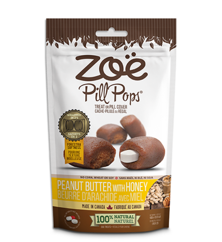 Zoe Pill Pops Peanut Butter with Honey 100g