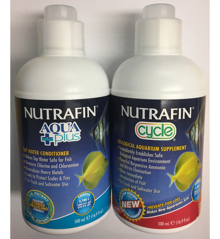 BUNDLE Nutrafin Aqua Plus 500ml & Cycle 500ml