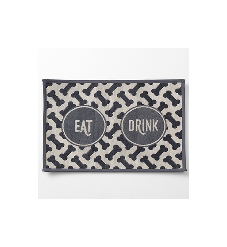 Tapestry Placemat - "EAT DRINK"