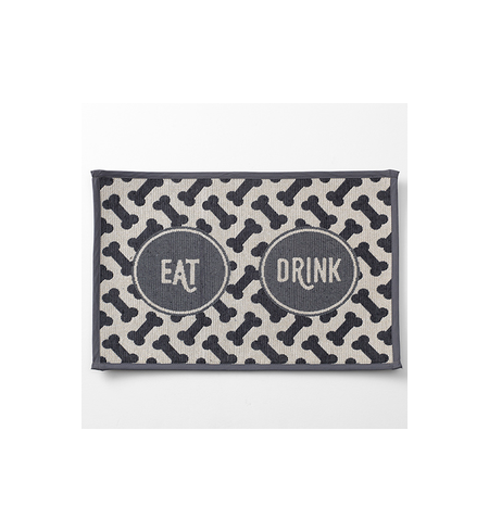 Tapestry Placemat - "EAT DRINK"