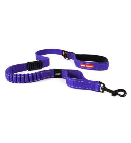 Ezydog Zero Shock Lead 120cm Purple