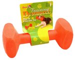 Neon Nylon Dumbell 17.5Cm-dog-The Pet Centre