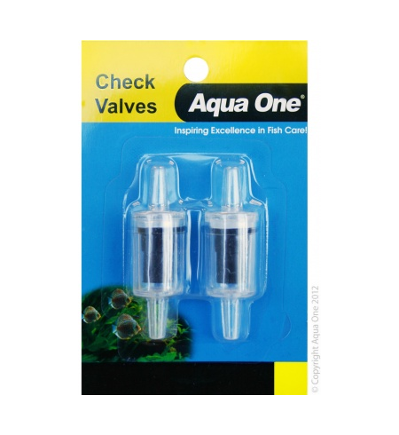 Aqua One Airline Check Valve Carded (2pk)