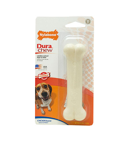 Nylabone Dura Chew Bone Chicken Wolf