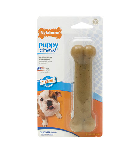 Nylabone Flexible Puppy Bone Wolf