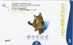 Revolution Flea Treatment for Cats 2.6-7.5kg 3 pack-cat-The Pet Centre