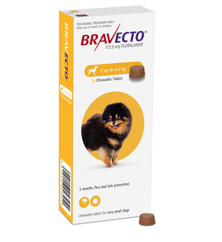 Bravecto Dog Chew 2 - 4.5kg