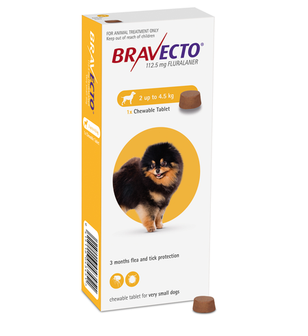 Bravecto Dog Chew 2 - 4.5kg