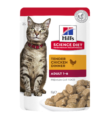 Hills Science Diet Cat Adult Chicken Pouch 85g