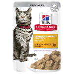 Hills Science Diet Cat Urinary &  Hairball Control Chicken Pouch 85g-cat-The Pet Centre