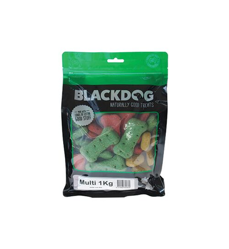 Blackdog Premium Treat Biscuits Multi 1kg