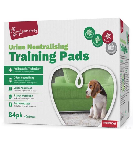 Yours Droolly Urine Neutralising Training Pads 84pk