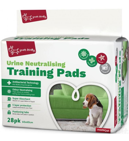 Yours Droolly Urine Neautralising Training Pads 28pk