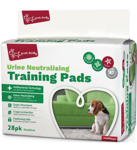 Yours Droolly Urine Neautralising Training Pads 28pk