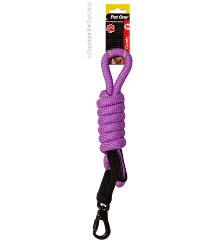 Pet One Lead Comfy Rope 120cm Purple