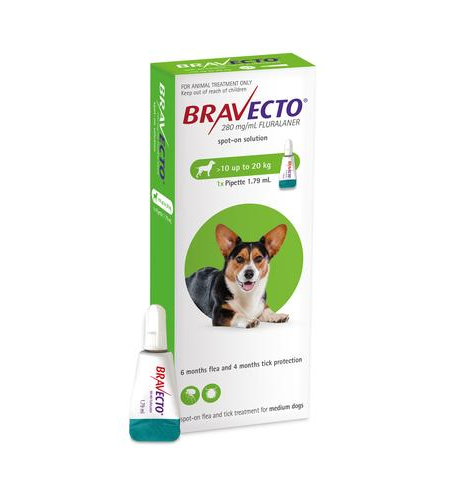 Bravecto Dog Spot On 10-20kg 