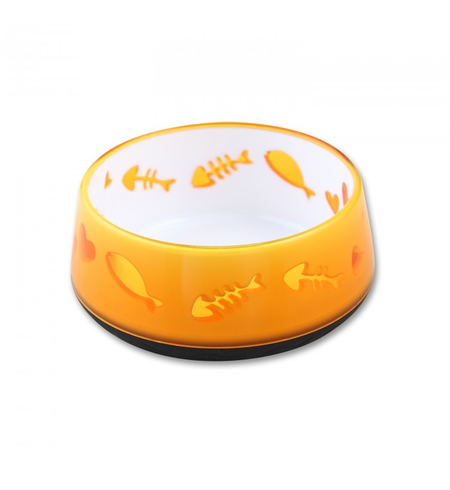 AFP Cat Love Bowl Orange