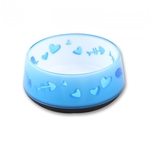 AFP Cat Love Bowl Blue-cat-The Pet Centre