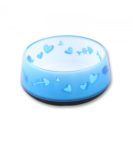 AFP Cat Love Bowl Blue