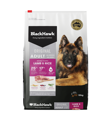 Black Hawk Dog Adult Lamb & Rice 10kg