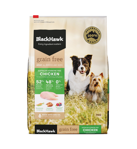 Black Hawk Dog Grain Free Chicken 7kg