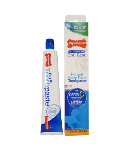 Nylabone Advanced Natural Peanut Flavour Toothpaste