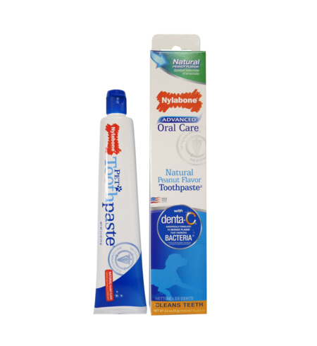 Nylabone Advanced Natural Peanut Flavour Toothpaste