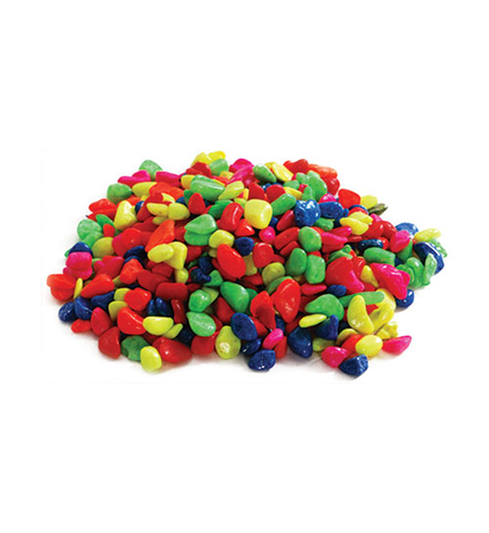 Aqua Care Gravel Rainbow Neon 1kg