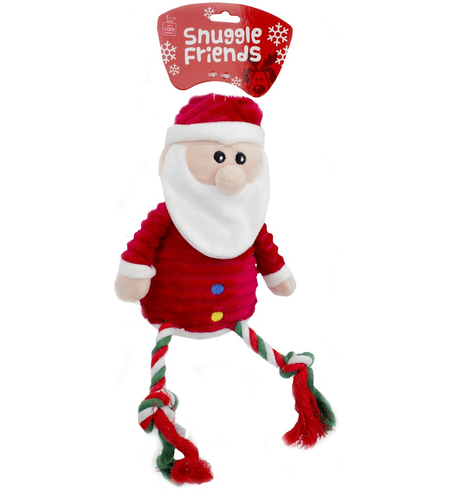 Snuggle Friends Christmas Santa with Rope Legs