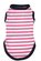 Huskimo Pink Stripe T Shirt Large 40cm