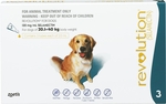 Revolution Flea Treatment for Dogs 20-40kg 3 pack-dog-The Pet Centre