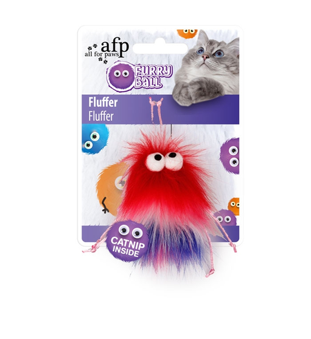 AFP Furry Ball Fluffer Red