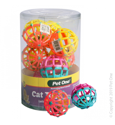 Pet One Cat Toy - Lattice Ball